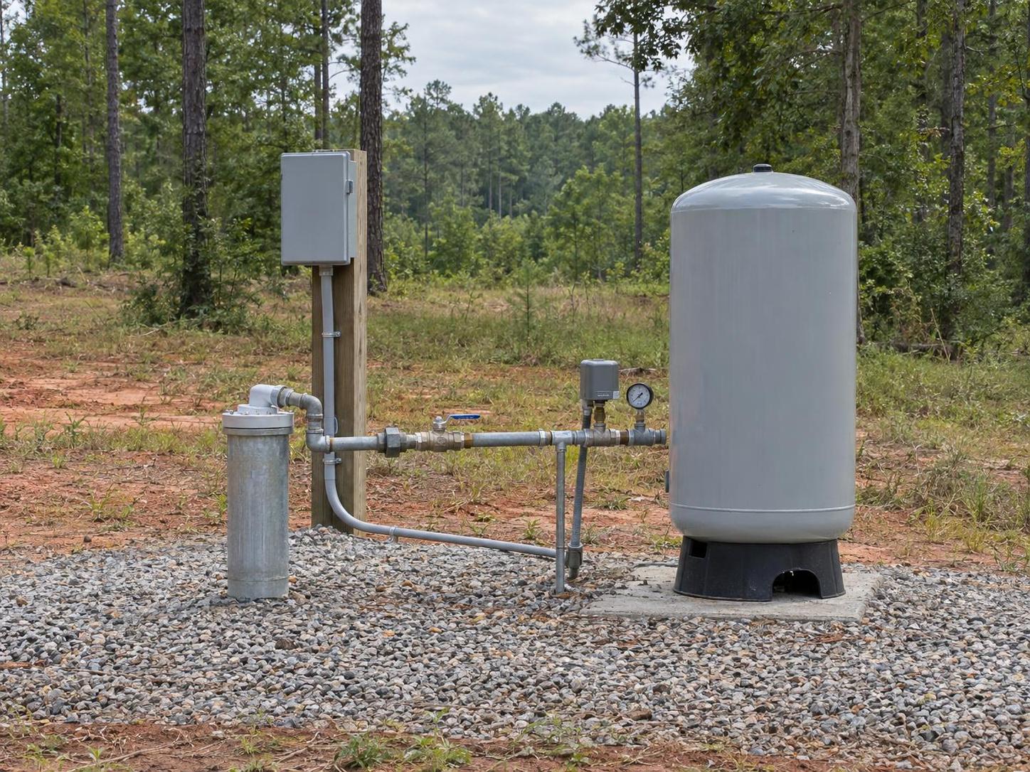 Sabine County Water Wellhead and Pressure System Sabine County Water Wellhead and Pressure System