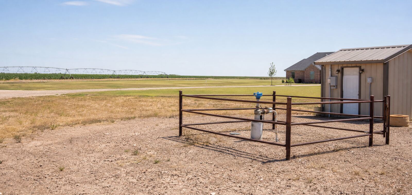 Illustrative rural homesite in Bailey County Texas