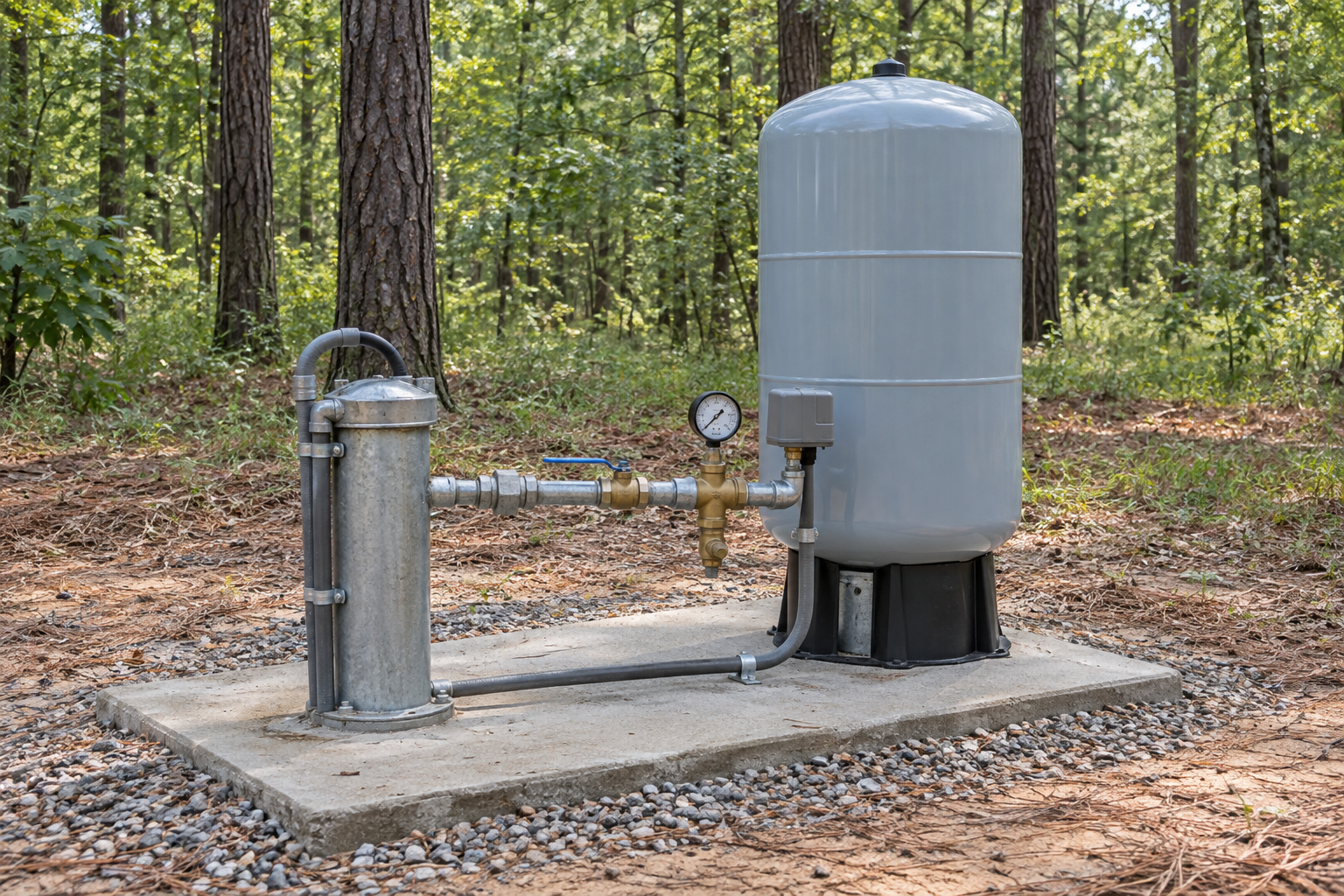 Walker County Water Wellhead and Pressure System Walker County Water Wellhead and Pressure System