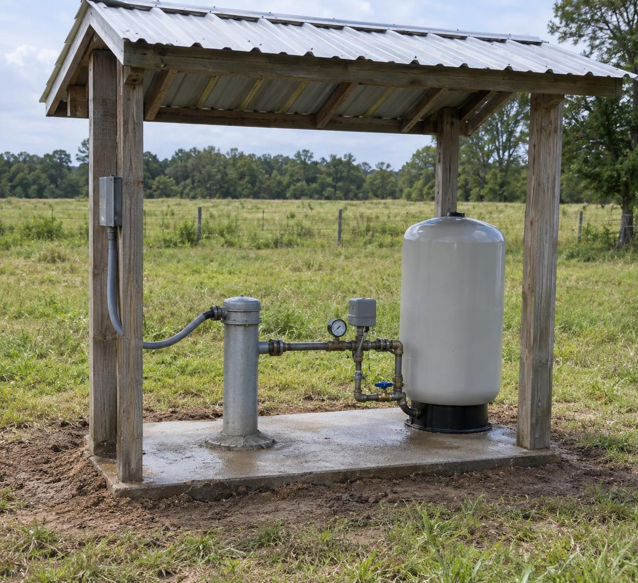 Waller County Water Wellhead and Pressure System Waller County Water Wellhead and Pressure System
