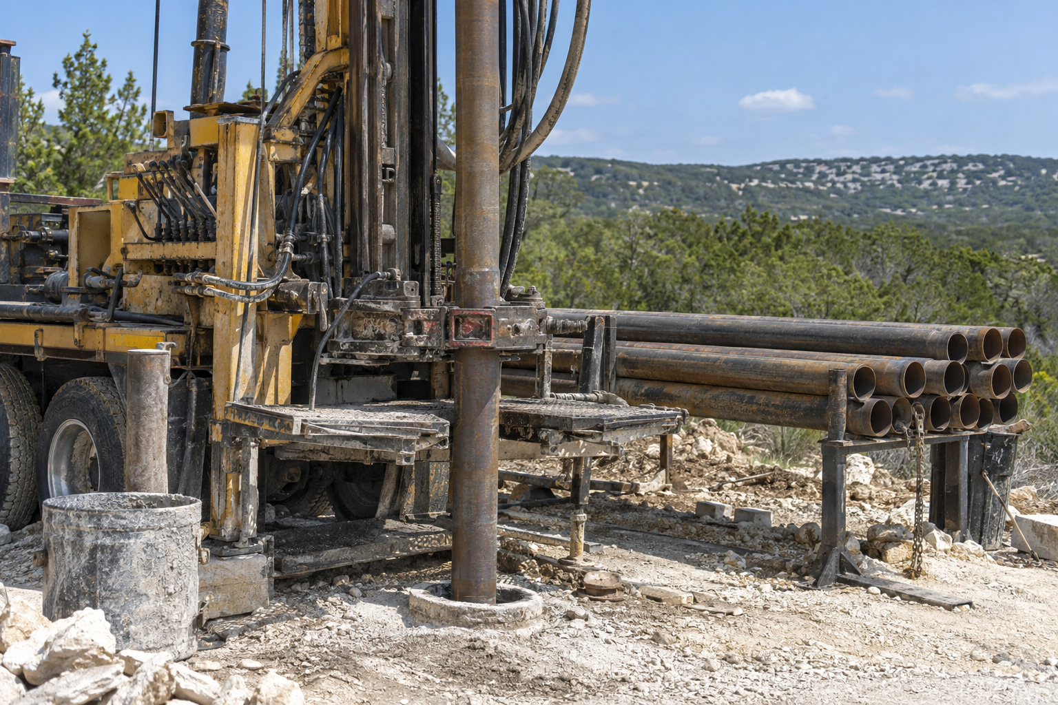 Water Well Casing Installation for Blanco County Texas Planning Water well casing installation for Blanco County Texas planning