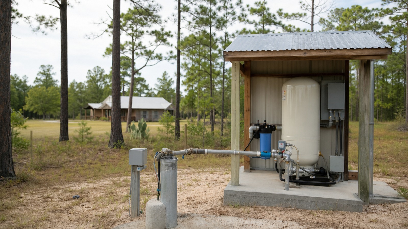 Bastrop County Texas private well pressure tank and equipment Bastrop County Texas private well pressure tank and household well equipment