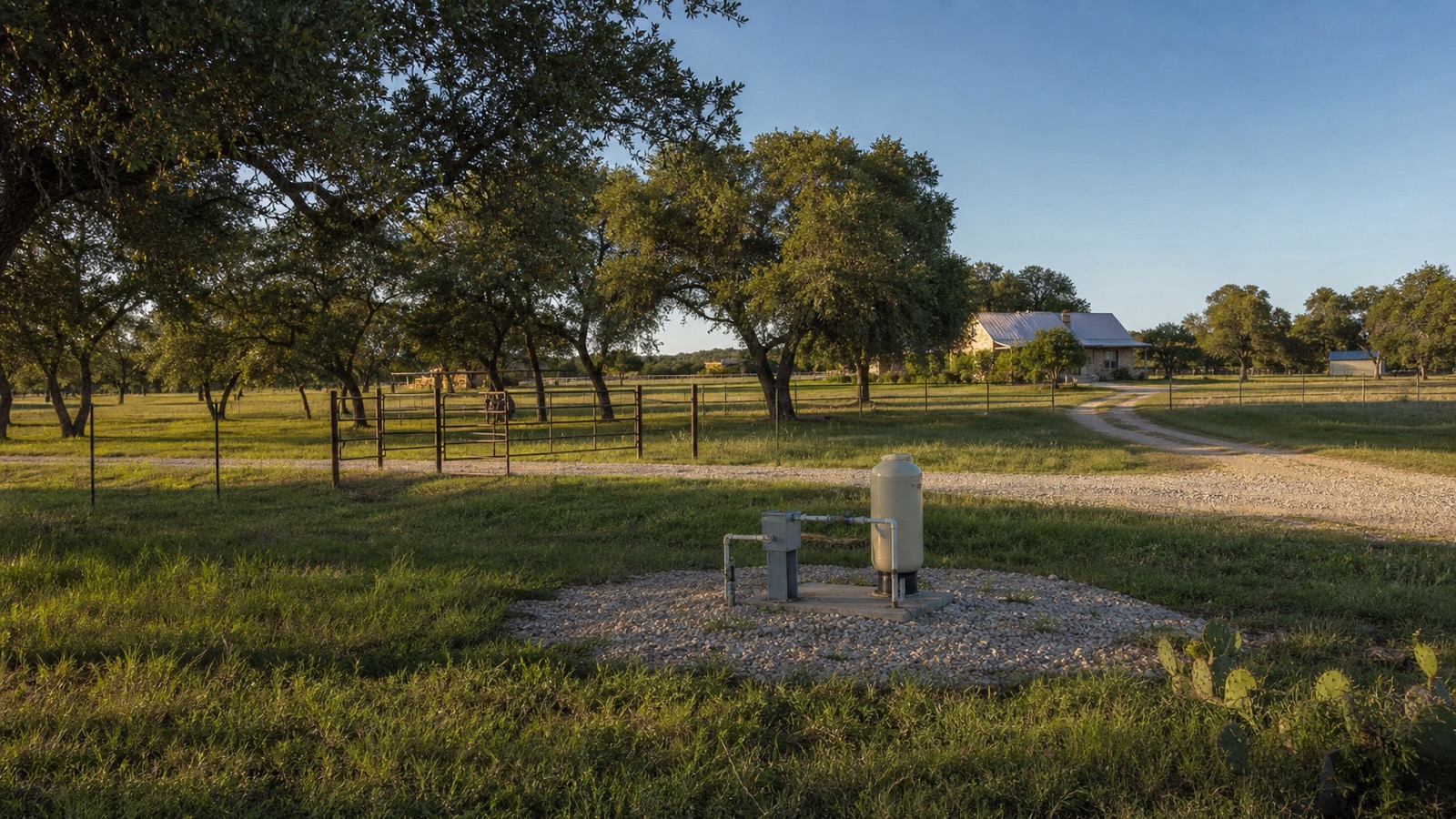 Fayette County Texas La Grange acreage homesite with private water well planning context