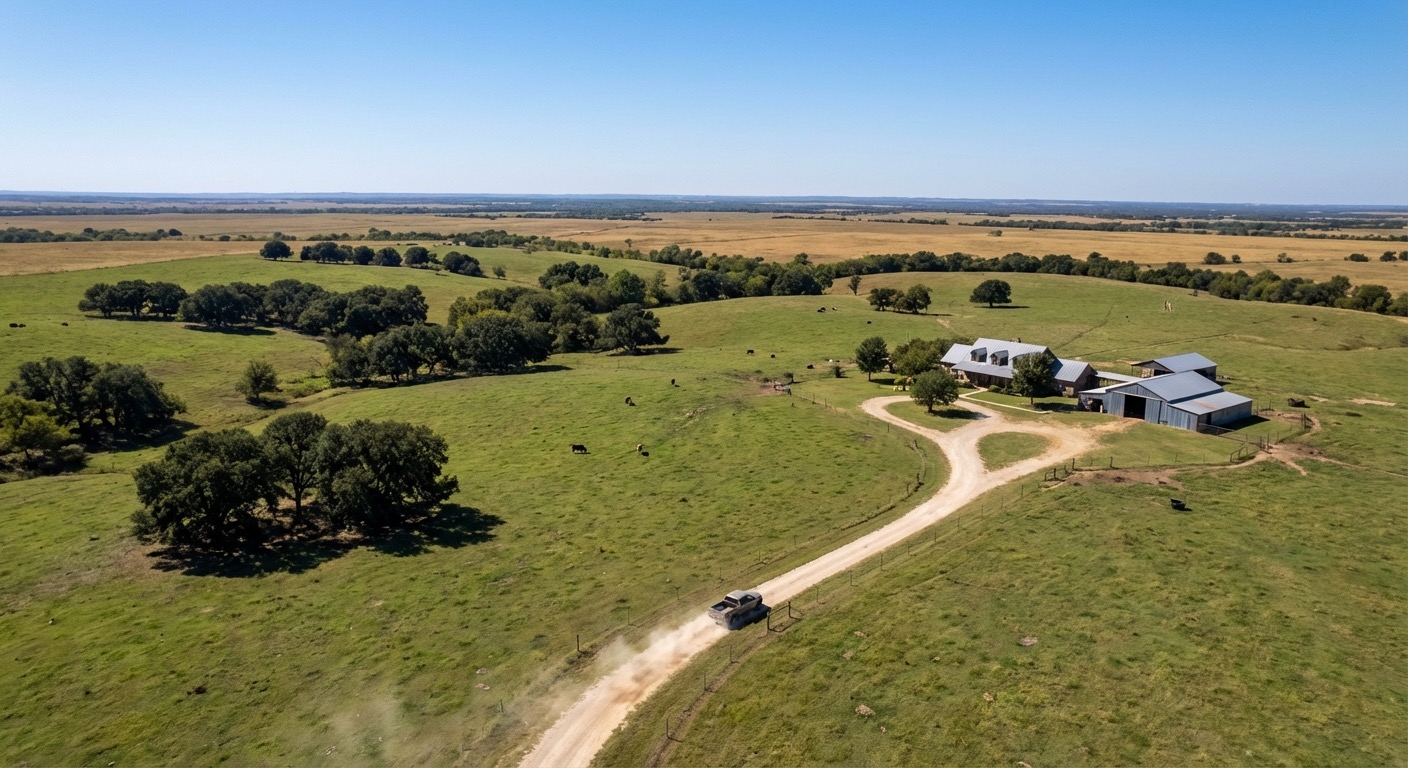 Gonzales County Texas ranch acreage homesite with private well planning context