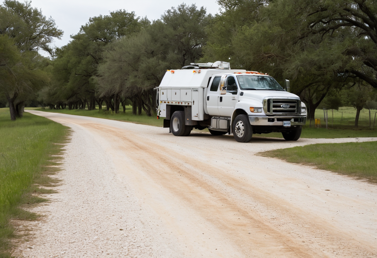 Coryell County Water Well Equipment Staging Area Coryell County Water Well Equipment Staging Area