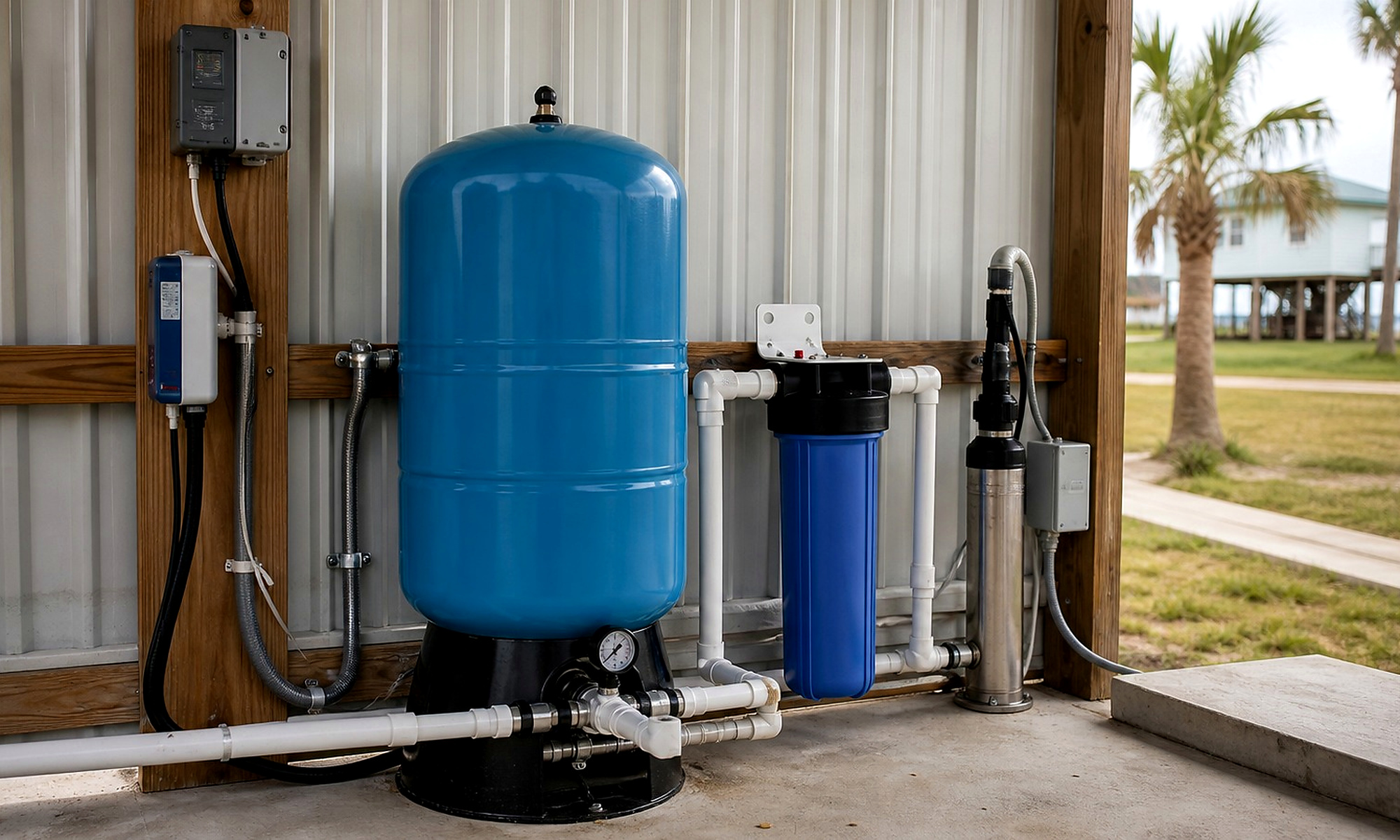 Brazoria County Water Well Filtration and Pressure Controls